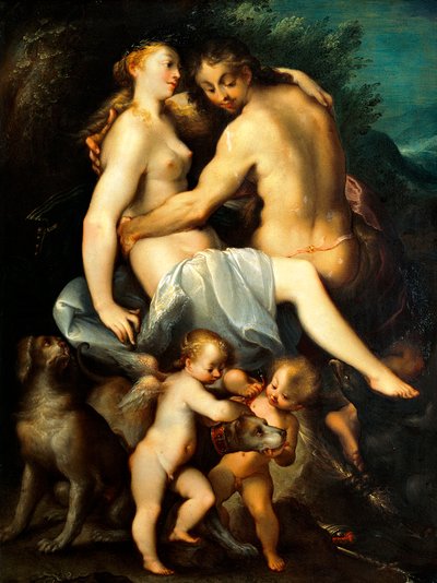 Venus og Adonis af Joseph Heintz