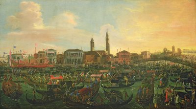 Regatta i Murano, 1648 af Joseph Heintz der Jüngere