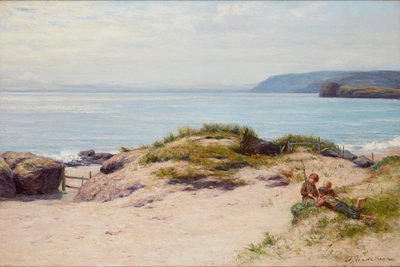 Under Sandhills (olie på lærred) af Joseph Henderson
