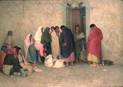 Rationeringsdag i reservatet af Joseph Henry Sharp
