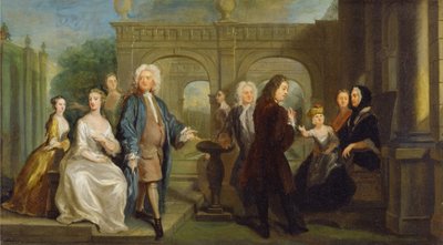 Et samtaleemne for familien af Joseph Highmore