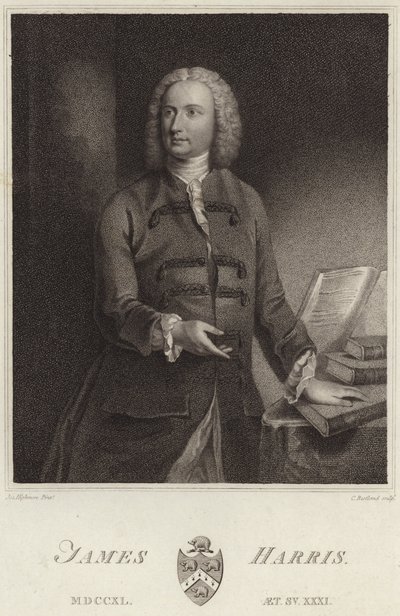 Portræt af James Harris (1709-80) af Joseph Highmore