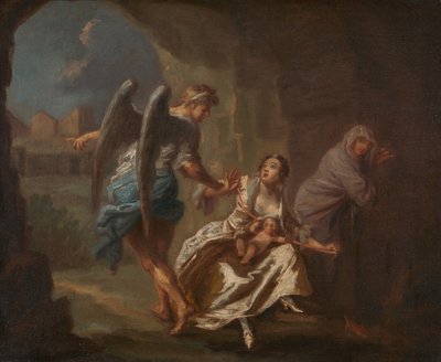 Barmhjertighedens engel, ca. 1746. af Joseph Highmore