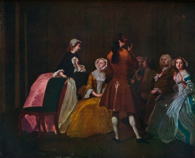 The Harlowe Family, fra Samuel Richardsons Clarissa, c1745 af Joseph Highmore