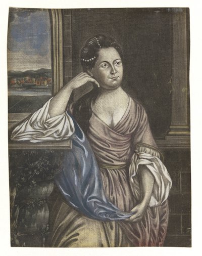 Martha Washington, pub. 1776 af Joseph Hiller