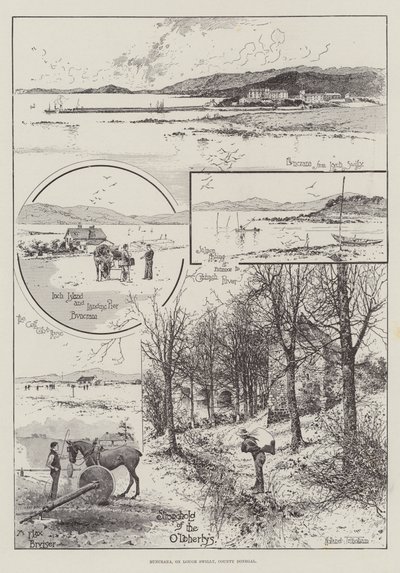 Buncrana, på Lough Swilly, County Donegal af Joseph Holland Tringham