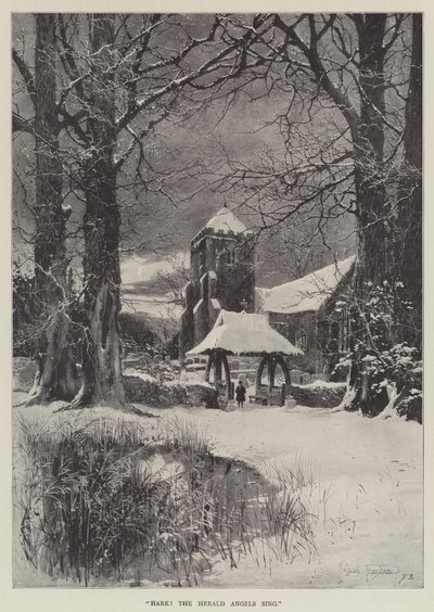 Hark! Herald Angels synger af Joseph Holland Tringham