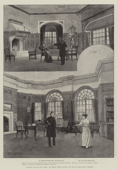 Michael og hans forsvundne engel, Henry Arthur Jones