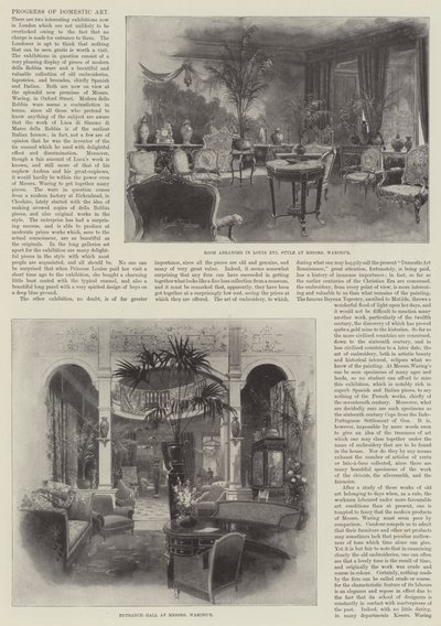 Fremskridt for indenlandsk kunst af Joseph Holland Tringham