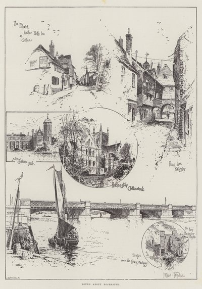 Rundt om Rochester af Joseph Holland Tringham