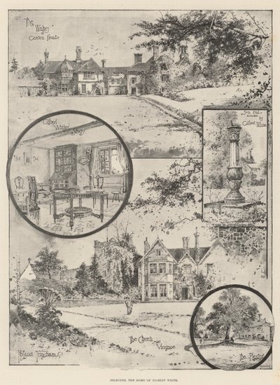 Selborne, Gilbert Whites hjem af Joseph Holland Tringham