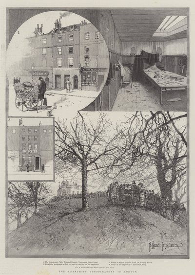 The Anarchist Conspirators i London af Joseph Holland Tringham