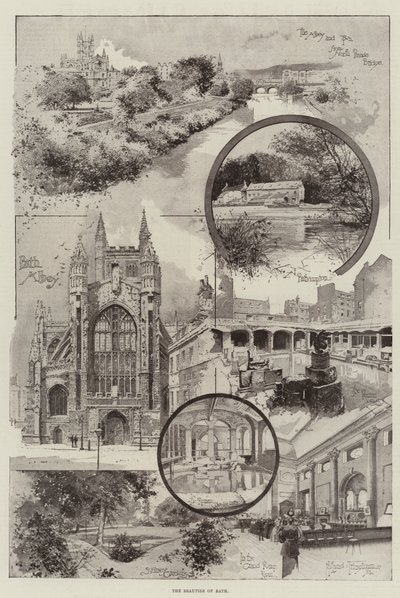 Baths skønheder af Joseph Holland Tringham
