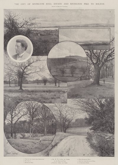 Gaven fra Rivington Hall Estate og Rivington Pike til Bolton af Joseph Holland Tringham