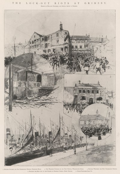Udkigsoptøjerne i Grimsby af Joseph Holland Tringham