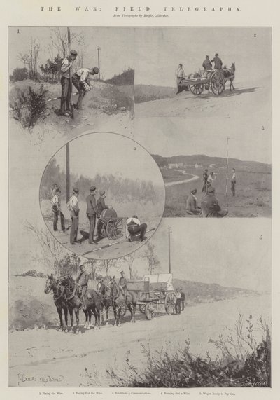 Krigen, felttelegrafi af Joseph Holland Tringham