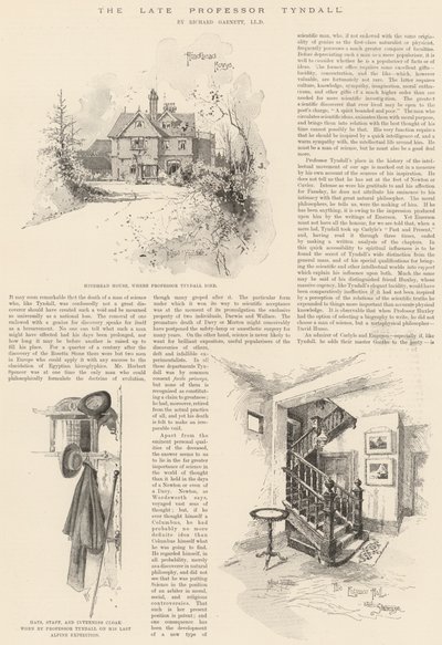 Afdøde professor Tyndall af Joseph Holland Tringham