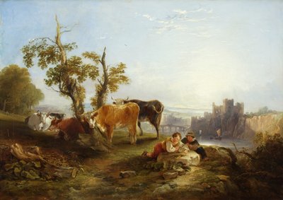 Chepstow Castle af Joseph Horlor