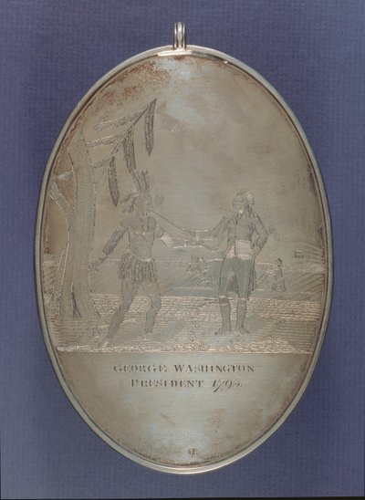 Fredsmedalje, 1793 (sølv) af Joseph II Richardson