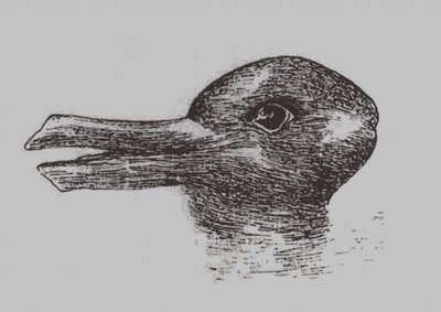 And-kanin illusion. Fra: Jastrow, J. Sindets øje. Popular Science Monthly, 1899 af Joseph Jastrow
