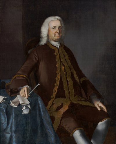 Oberst Theodore Atkinson, 1760 af Joseph Jonathan Blackburn