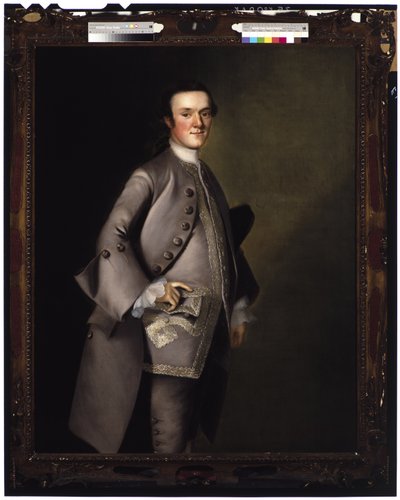Portræt af Thomas Wentworth, 1761 af Joseph Jonathan Blackburn