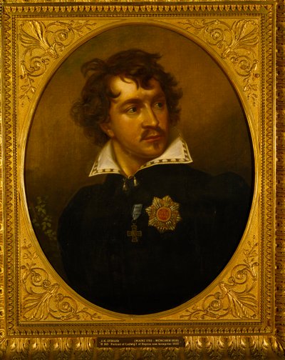 Portræt af Ludwig I af Bayern 1786-1868, 1821-1822. af Joseph Carl Stieler