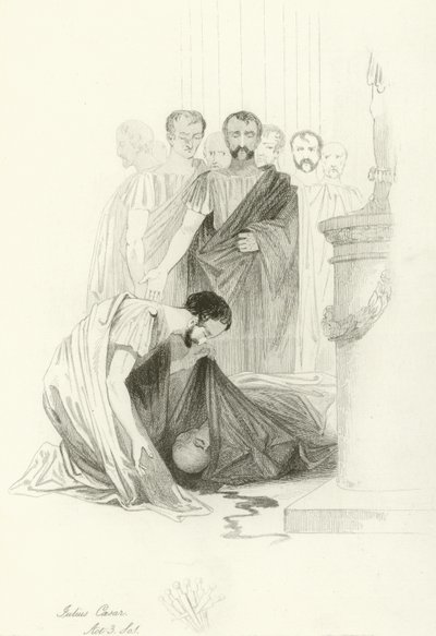 Julius Cæsar af Joseph Kenny Meadows