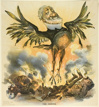 Fønix, fra Puck af Joseph Keppler