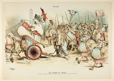 The Triumph of Boodle, fra Boodle af Joseph Keppler