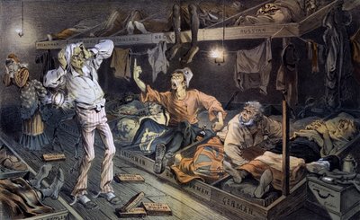Onkel Sams logi af Joseph Keppler
