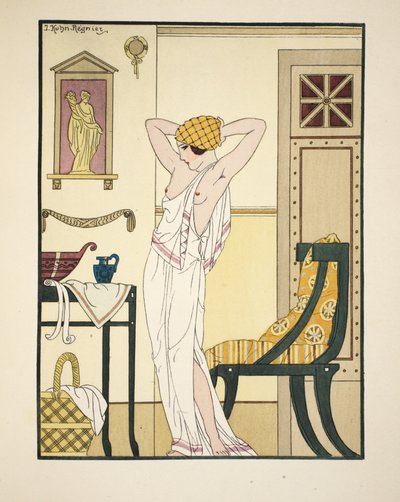 Hårvask, illustration fra 