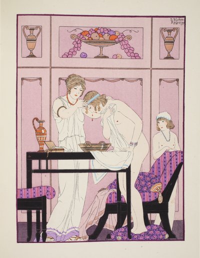 Næseblod, illustration fra 
