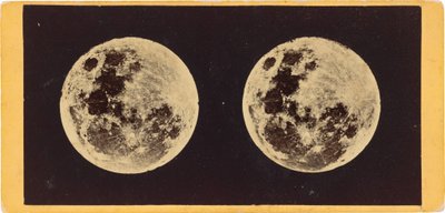 "Månen", 1860 (foto) af Joseph L. Bates