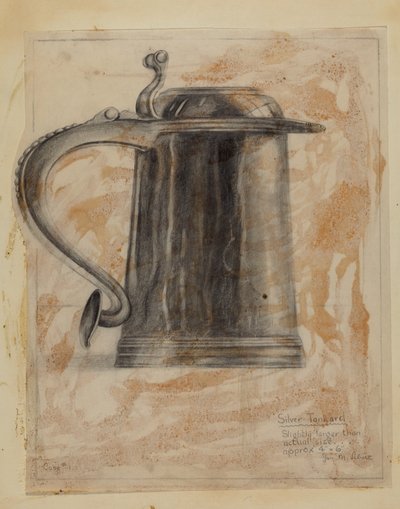 Sølv Tankard af Joseph Leboit