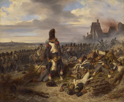 Slagscene, ca. 1825 af Joseph Louis Hippolyte Bellange