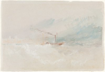 Et postskib ud for Dover af Joseph Mallord William Turner