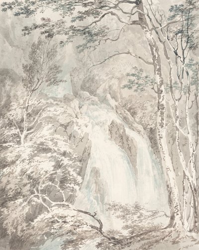 Et vandfald af Joseph Mallord William Turner