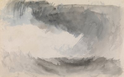 En storm på havet af Joseph Mallord William Turner