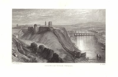 Berwick upon Tweed af Joseph Mallord William Turner