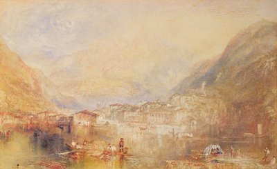 Brunnen fra Luzernsøen, 1845 af Joseph Mallord William Turner