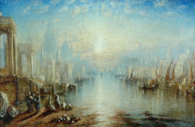 Capriccio, Venedig af Joseph Mallord William Turner