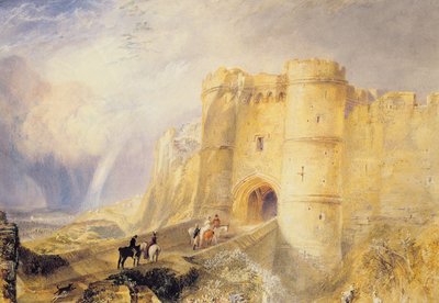 Carisbrooke Castle, Isle of Wight af Joseph Mallord William Turner
