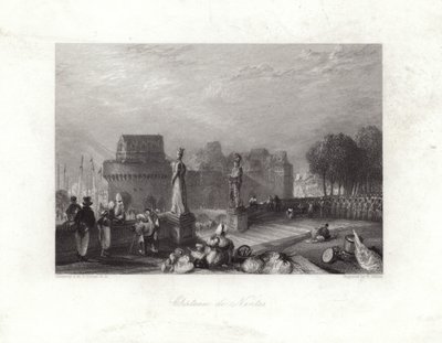 Chateau de Nantes af Joseph Mallord William Turner