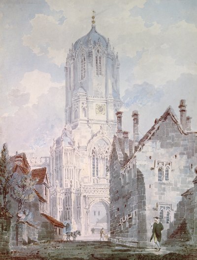 Christ Church, Oxford, 1795 af Joseph Mallord William Turner