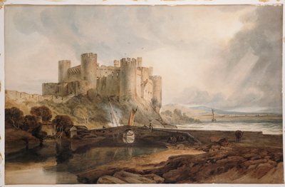 Conway Castle, ca. 1802 af Joseph Mallord William Turner