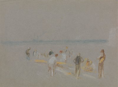 Cricket på Goodwin Sands af Joseph Mallord William Turner