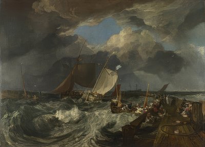 Calais molen. 1803 af Joseph Mallord William Turner