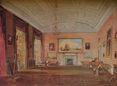 Tegnestue, Farnley, 1818 af Joseph Mallord William Turner
