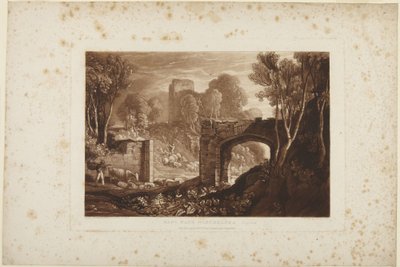 East Gate, Winchelsea, Sussex af Joseph Mallord William Turner
